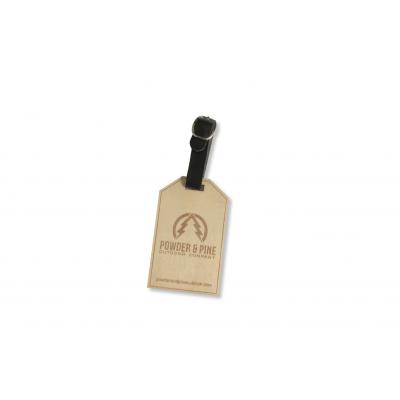 Image of Wooden Luggage Tag
