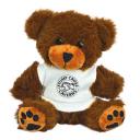 Image of 5" George Bear with T Shirt
